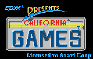 Обложка игры California Games