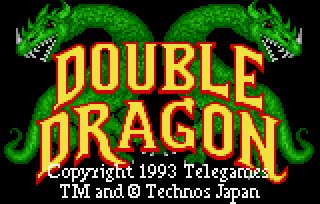 Обложка игры Double Dragon ( - lynx)