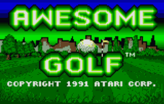 Обложка игры Awesome Golf ( - lynx)