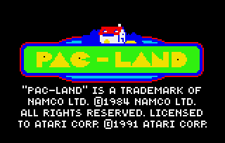 Обложка игры Pac-Land ( - lynx)