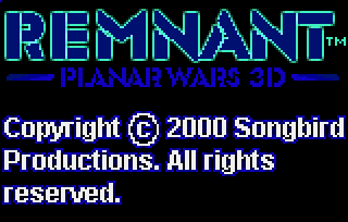 Обложка игры Remnant Planar Wars 3D ( - lynx)