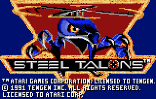 Обложка игры Steel Talons ( - lynx)
