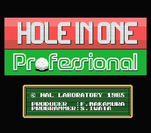 Обложка игры Hole In One Professional