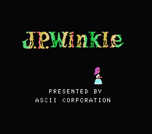 Обложка игры J.P. Winkle