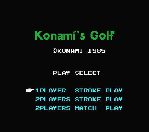 Обложка игры Konami