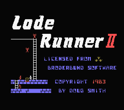 Обложка игры Lode Runner 2