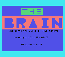 Обложка игры Brain, The