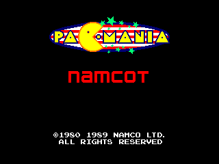 Обложка игры Pac-Mania