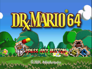 Обложка игры Dr. Mario 64