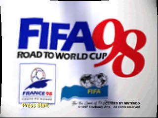 Обложка игры FIFA - Road to World Cup 98 ( - n64)