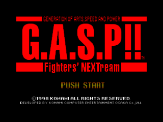 Обложка игры G.A.S.P!! Fighters