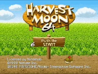 Обложка игры Harvest Moon 64 ( - n64)