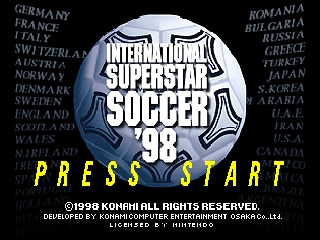 Обложка игры International Superstar Soccer 