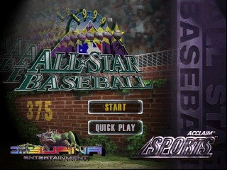 Обложка игры All-Star Baseball 
