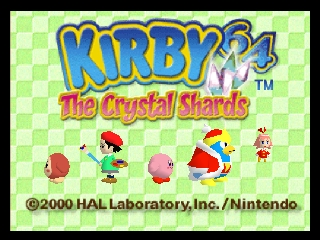 Обложка игры Kirby 64 - The Crystal Shards