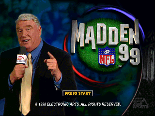 Обложка игры Madden NFL 99 ( - n64)