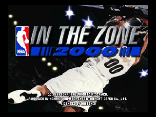 Обложка игры NBA In the Zone 2000