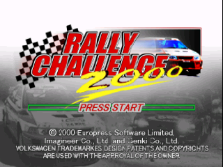Обложка игры Rally Challenge 2000