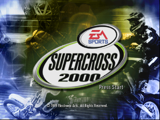 Обложка игры Supercross 2000