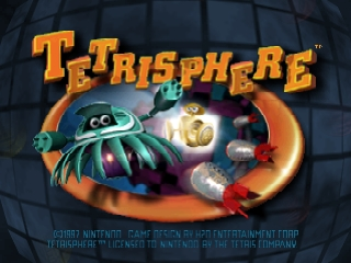 Обложка игры Tetrisphere ( - n64)