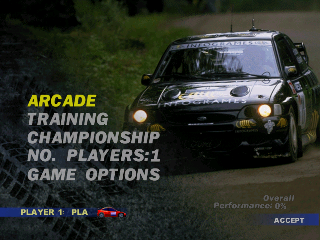 Обложка игры V-Rally Edition 99 ( - n64)