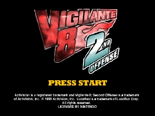 Обложка игры Vigilante 8 - 2nd Offense ( - n64)