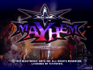 Обложка игры WCW Mayhem ( - n64)