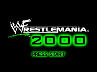 Обложка игры WWF WrestleMania 2000