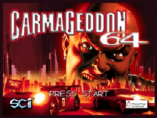 Обложка игры Carmageddon 64