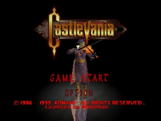 Обложка игры Castlevania ( - n64)