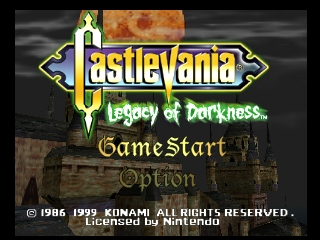 Обложка игры Castlevania - Legacy of Darkness ( - n64)