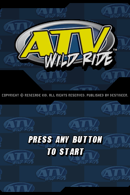 Игра ATV Wild Ride (Nintendo DS - nds)