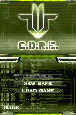 Игра C.O.R.E. (Nintendo DS - nds)