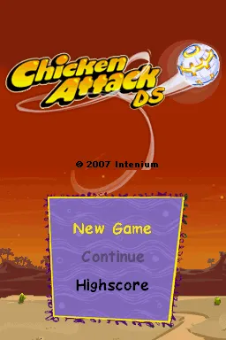 Игра Chicken Attack (Nintendo DS - nds)