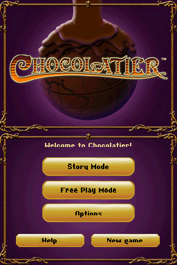 Игра Chocolatier (Nintendo DS - nds)