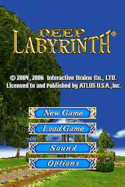 Игра Deep Labyrinth (Nintendo DS - nds)