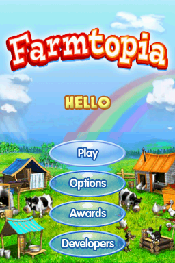 Игра Farmtopia (Nintendo DS - nds)