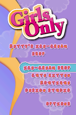 Игра Girls Only (Nintendo DS - nds)