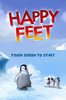 Игра Happy Feet (Nintendo DS - nds)