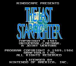 Обложка игры Last Starfighter, The ( - nes)