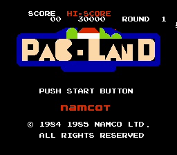 Обложка игры Pac-Land ( - nes)