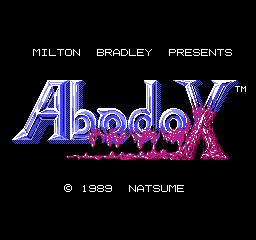 Игра Abadox - The Deadly Inner War (Dendy - nes)