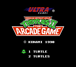 Игра Teenage Mutant Hero Turtles II - The Arcade Game (Dendy - nes)