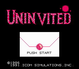 Обложка игры Uninvited
