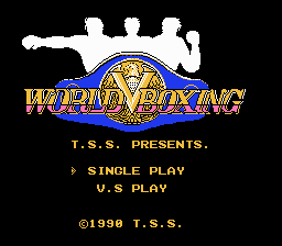 Игра World Boxing (Dendy - nes)