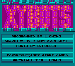 Обложка игры Xybots