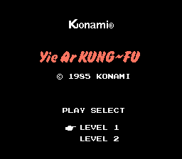 Обложка игры Yie Ar Kung-Fu ( - nes)