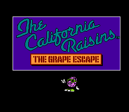 Обложка игры California Raisins, The - The Grape Escape ( - nes)