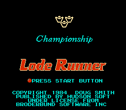 Обложка игры Championship Lode Runner