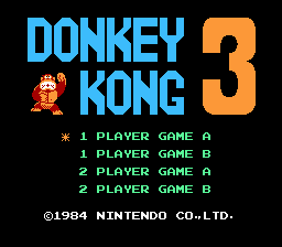 Обложка игры Donkey Kong 3